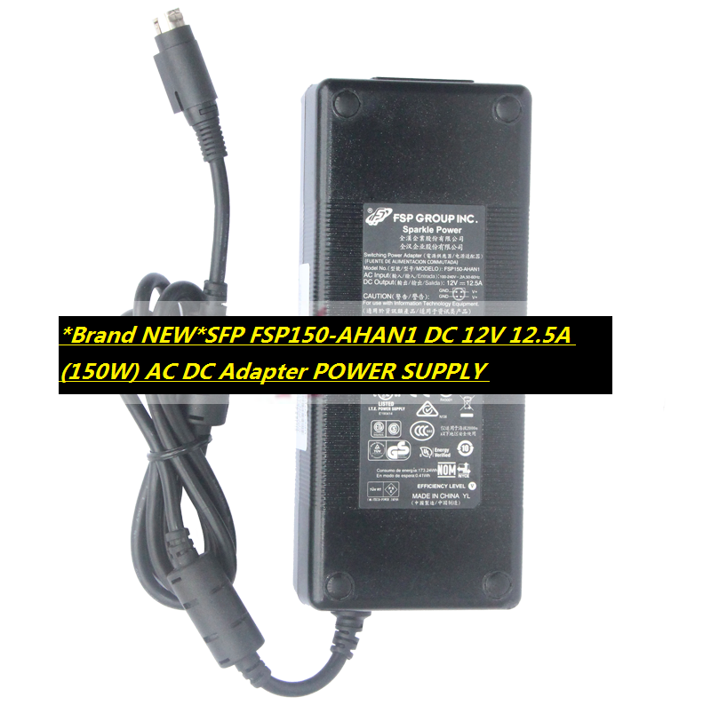 *Brand NEW*SFP FSP150-AHAN1 DC 12V 12.5A (150W) AC DC Adapter POWER SUPPLY